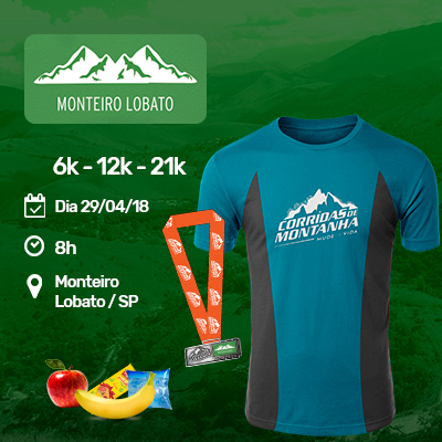 Corridas de Montanha - Etapa Monteiro Lobato - Copa Paulista 2018 - 6k - 12k - 21k