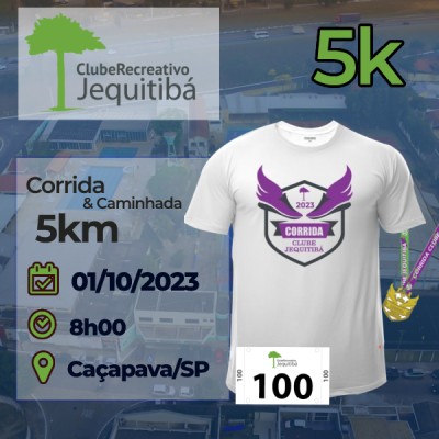 2ª Corrida Clube Jequitibá – Caçapava / SP - 5km - 2023
