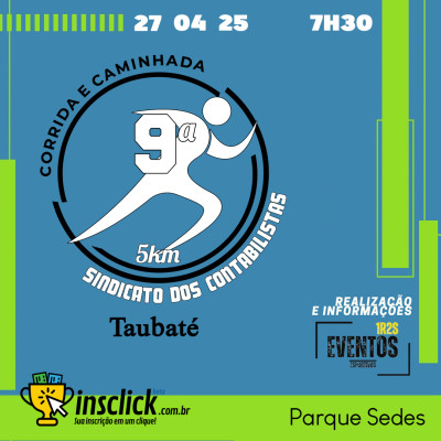 9ª Corrida dos Contabilistas – Taubaté - 2025